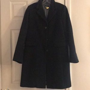J Crew Classic Lady Day Coat with Thinsulate